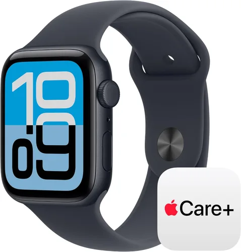 Miniatura 8 de Apple Watch SE 3 [GPS 1.575 in] Smartwatch con caja de aluminio medianoche con correa deportiva de medianoche - S/M. Monitores de fitness y sueño