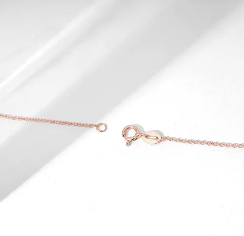 Miniatura 4 de Tienda Collection Platinum or Gold Plated Sterling Silver Station Necklace made with Infinite Elements Zirconia