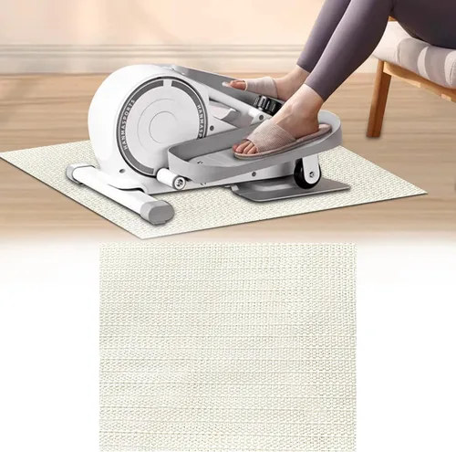 Alfombrilla antideslizante, perfecta para debajo del escritorio, elíptica peddler para pies y piernas para personas mayores, accesorios deportivos