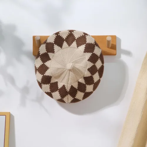 Miniatura 46 de Gorros de boina de perlas para bebés y niñas, sombreros de lana para fiesta de bebé, sombreros de primavera y verano, accesorios para bebés de 2 a 6