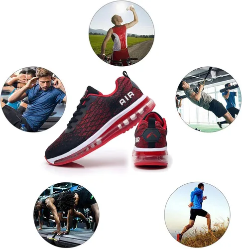 Miniatura 7 de Azooken Calzado deportivo para hombre, tenis transpirable y ligero