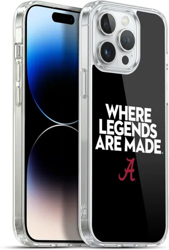 Miniatura 119 de Head Case Designs Funda de gel suave con licencia oficial de la Universidad de Alabama UA Collage compatible con Apple iPhone 13 Pro Max