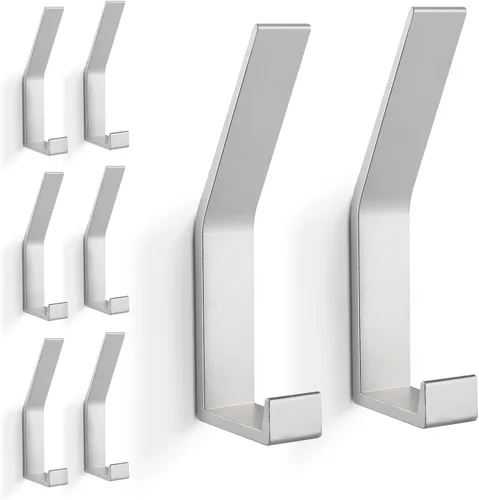 Miniatura 9 de Ganchos de pared para colgar ropa, abrigo, toalla, cuerda, llaves, sombreros, bolsos, ganchos de pared para cocina, baño, puerta, gabinete