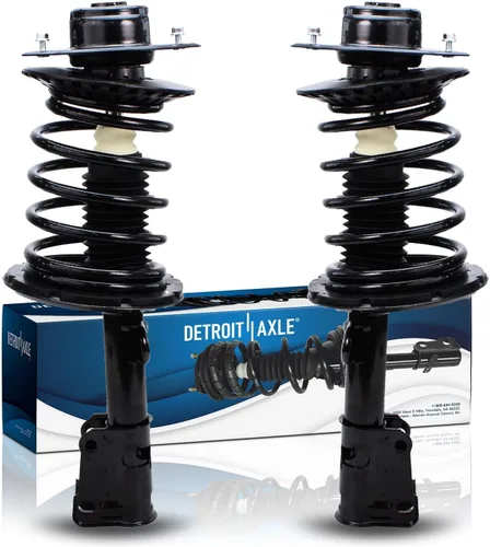 Miniatura 20 de Detroit Axle - 2 puntales delanteros para Chevy Equinox GMC Terrain Saturn Vue Pontiac Torrent Suzuki XL-7 Captiva Sport Struts completos con muelle