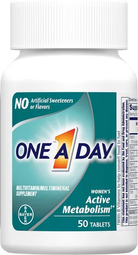 Miniatura 2 de Tabletas multivitamínicas completas para activar el metabolismo One-A-Day para mujeres, 50