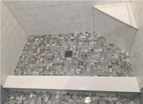 Miniatura 11 de Umbral de Mármol Artificial Súper Blanco para Bordillo de Ducha, Protector contra Salpicaduras de Tocador de Baño, Alféizar de Ventana, Transiciones