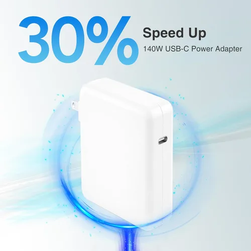 Miniatura 5 de Cargador de 140 W para MacBook Pro - Compatible con Pro (16 pulgadas 2021-2023) y (14 pulgadas 2023), Air (13-15 pulgadas 2021-2024), incluye un