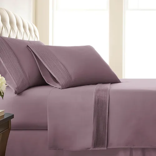 Miniatura 30 de Southshore Fine Linens®, juego de ropa de cama con bolsillo profundo, Microfibra, Negro, gemelo