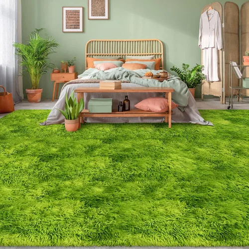 Miniatura 39 de Alfombras de pasillo beige de 2 x 6 pies para dormitorio, sala de estar, alfombra de felpa suave y esponjosa, alfombra de pasillo para pasillos
