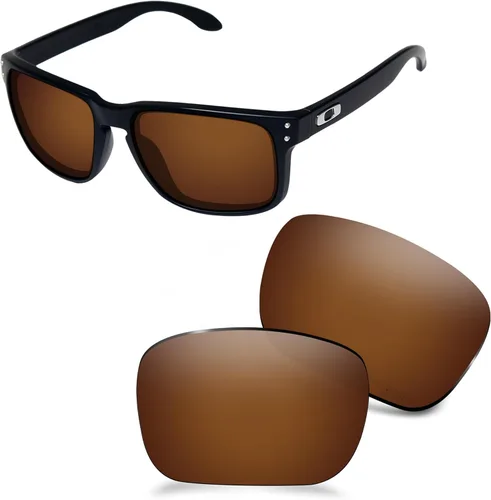 Miniatura 19 de Lentes de repuesto ANSI Z87.1 para gafas de sol Oakley Holbrook XL OO9417 Amarillo de alta definición.