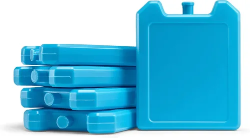 Miniatura 3 de Cool Coolers de Fit + Fresh, paquete de 5 bloques de hielo para los días de la semana, paquetes de hielo compactos y reutilizables para loncheras
