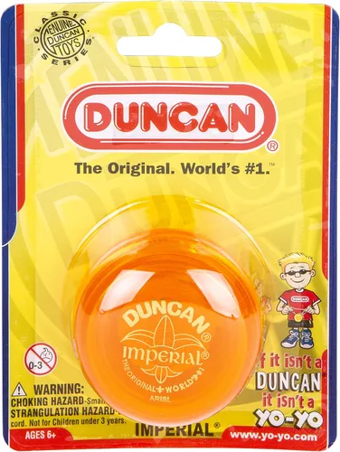 Miniatura 5 de Duncan Toys Imperial Yo-Yo, Yoyó para principiantes con cuerda, eje de acero y cuerpo de plástico, naranja
