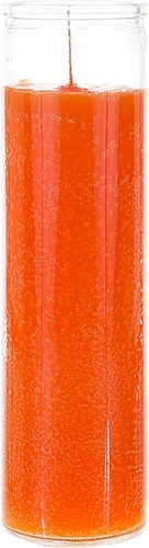 Miniatura 23 de Mega Candles 6 velas de oración devocionales sin perfume de color rojo para 7 días, velas de cera prémium de 2 x 8 pulgadas, santuario, vigilias