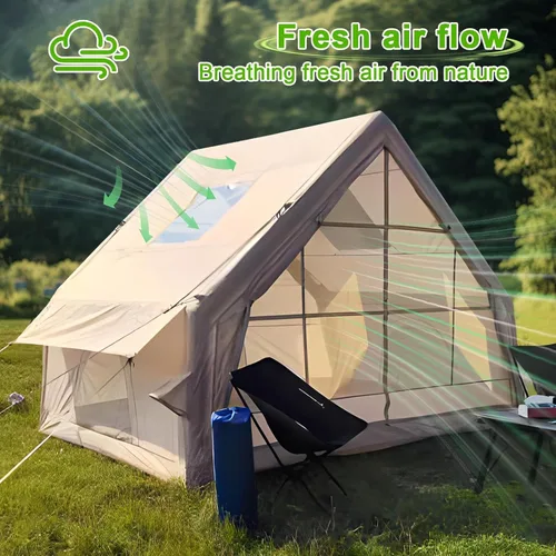 Miniatura 4 de Tiendas de campaña inflables para camping, tienda de campaña inflable grande, tienda de campaña para 1-6 personas, fácil instalación, tienda