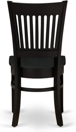 Miniatura 13 de East West Furniture NOVA5-BLK-W - Juego de muebles de comedor de 5 piezas, incluye una mesa de cocina rectangular con hojas de mariposa y 4 sillas