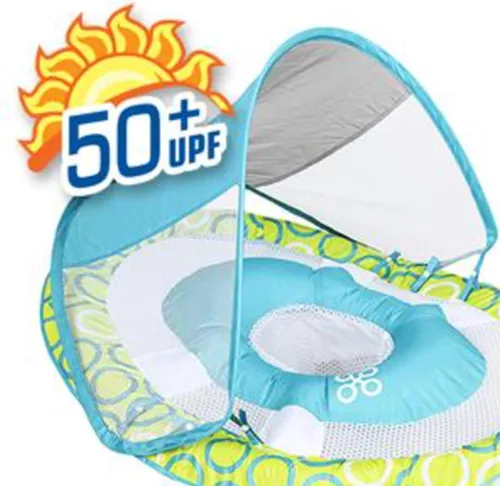 Miniatura 7 de SwimWays Baby Spring Float Mommy and Me with Canopy
