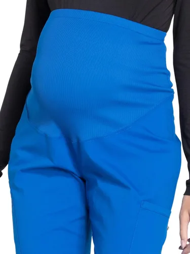Miniatura 3 de Cherokee Pantalones de maternidad para mujer, ropa de trabajo profesional suave elástico WW220