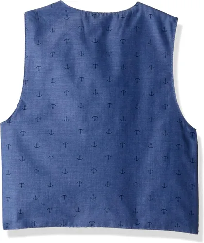 Miniatura 4 de Nautica - Conjunto de 4 piezas para niño incluye camisa de vestir, corbata, chaleco y pantalones