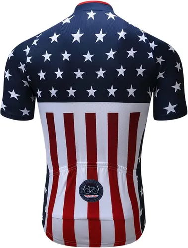 Miniatura 2 de Maillot de ciclismo de montaña para hombre, de manga corta para hombre, para ciclismo de carretera, talla S-3XL