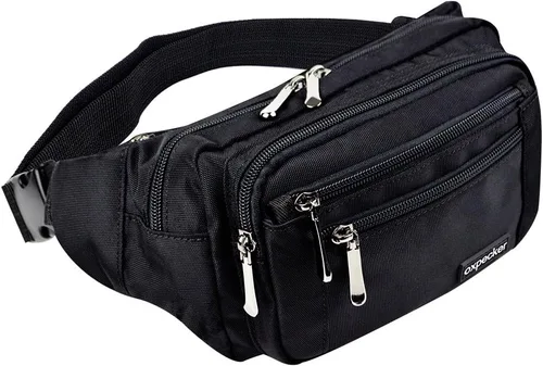Miniatura 6 de oxpecker - Riñonera impermeable a prueba de agua para hombre y mujer, Cangurera para hombre y mujer para entrenamiento, viajes, casual, correr