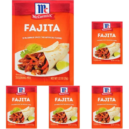 Miniatura 27 de McCormick Mezcla de condimentos, para fajitas estilo restaurante en casa. Se puede utilizar con: pollo, filete, camarones, verduras, 1.12 oz