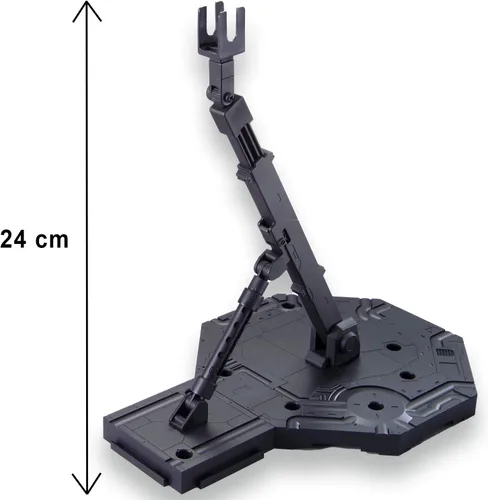 Miniatura 3 de Bandai Base Hobby Acción 1 soporte de la visualización (1/100 Scale), color negro
