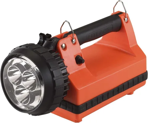 Streamlight 45857 E-Spot LiteBox 1500-Lumen 110000 Candela Linterna de haz puntual recargable con sistema de falla de energía, carga CA/CC, correa