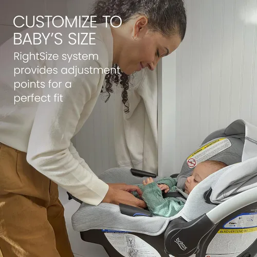 Miniatura 8 de Britax Cypress - Asiento infantil para automóvil, asiento de automóvil orientado hacia atrás con base alpina, ClickTight, telas de primera calidad