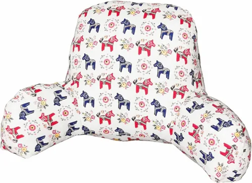 Miniatura 19 de Almohada de lectura con brazos Soporte de espalda para sentarse en la cama/sofá cuello, lumbar y cojín de apoyo de espalda baja coxis