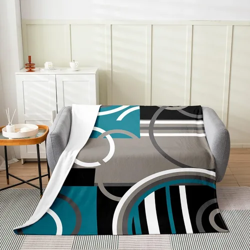 Miniatura 23 de Feelyou Coche de dibujos animados para niños, manta de franela de forro polar para construcción, manta mullida para decoración de camiones, cama