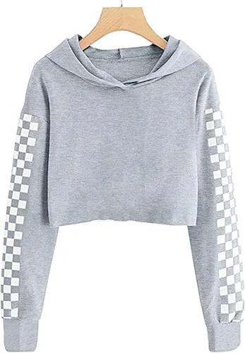 Miniatura 2 de Meikulo Conjunto de 2 piezas para niñas, sudaderas con capucha y pantalones deportivos de manga larga