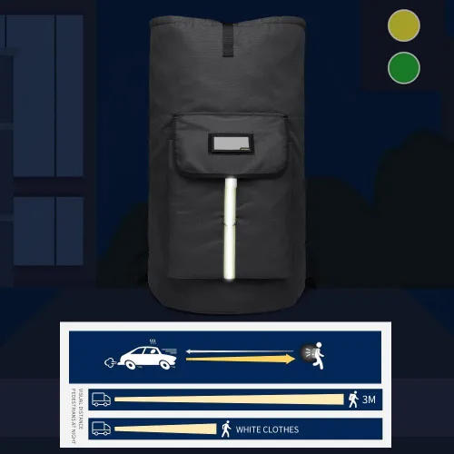 Miniatura 7 de mochila para colada, bolsas de lavandería extra grandes y resistentes, mochila para colada para estudiantes universitarios, cierre de cordón, Bolsa