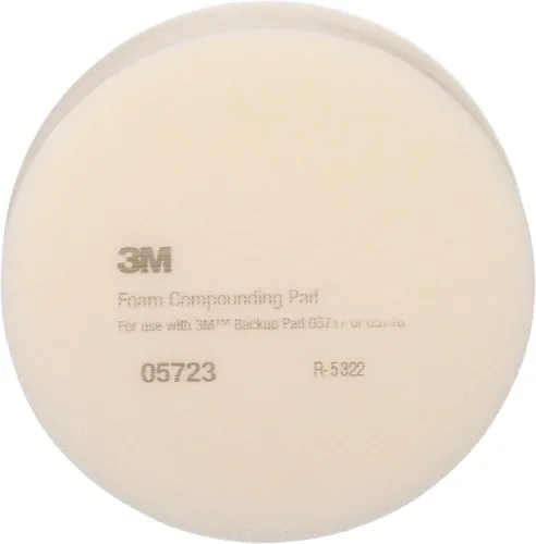 Miniatura 9 de 3M Almohadilla de compuesto de espuma, 05723, de un solo lado, respaldo plano, gancho y bucle, 8 pulg (203.2 mm), 2 almohadillas/bolsa