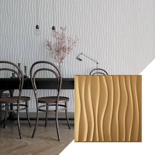 Miniatura 26 de Ekena Millwork 19 5/8 pulgadas de ancho x 19 5/8 pulgadas de alto Shoreline EnduraWall Panel decorativo de pared 3D, aluminio