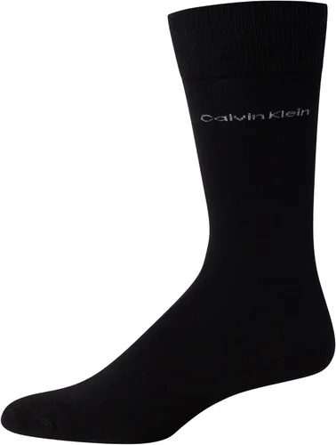 Miniatura 5 de Calvin Klein Calcetines de vestir para hombre, calcetines ligeros de mezcla de algodón (paquete de 8)