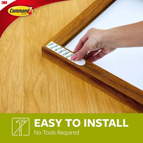 Miniatura 9 de Command Juego de tiras resistentes: decora tu pared con tiras para colgar cuadros de Command de 20 libras, tiras pesadas XL de 20 libras