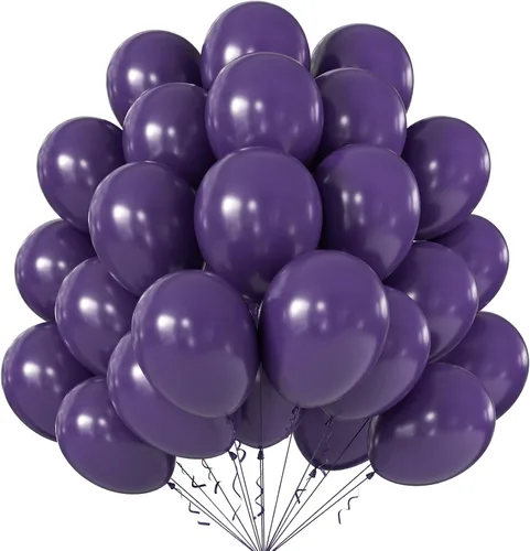 Miniatura 103 de KALOR Globos de color verde claro de 12 pulgadas, 100 globos gruesos de 0.11 oz/100 unidades, globos de látex mate para fiestas de cumpleaños