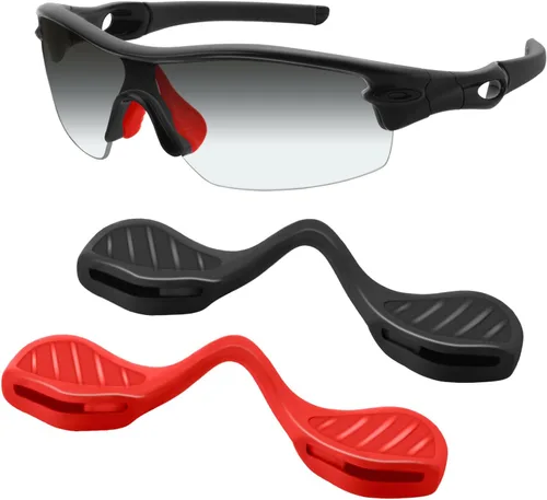 Miniatura 11 de Mryok Almohadilla nasal de repuesto para gafas de sol Oakley Radar Path EV RadarLock Negro