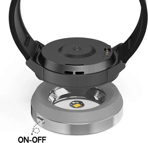 Miniatura 2 de Cargador rápido para reloj solar, base de metal, 9 horas de tiempo apagado, disipación de calor rápida, cargador portátil de energía solar, adecuado