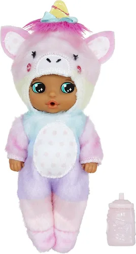 Miniatura 3 de Baby Born Surprise Animal Babies Series 5/Desenvolver sorpresas; Muñecas coleccionables con funda suave y bolsa de conejo; dinosaurio, unicornio