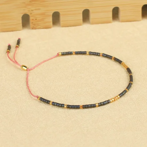 Miniatura 4 de KELITCH 10 pulseras elásticas de la amistad con borlas