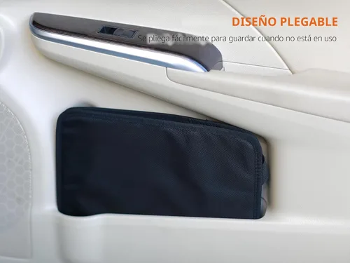 Miniatura 8 de Ginsco Bote de Basura para Auto de 3 Galones con Tapa Abierta, Bolsa de Basura Colgante para Auto de Gran Capacidad a Prueba de Fugas con Forro