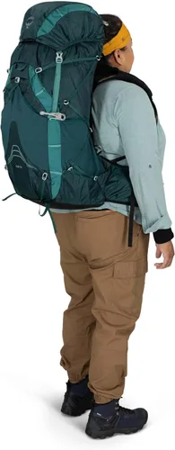 Miniatura 14 de Osprey Eja 48 Mochila ultraligera para mujer Verde azulado profundo