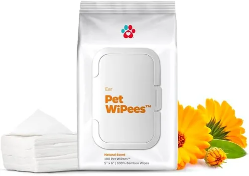 Miniatura 16 de Toallitas para gatos de todo uso Pet WiPees™ – 100 Toallitas de baño diarias para gatos, Toallitas naturales para gatos para orejas, pelaje