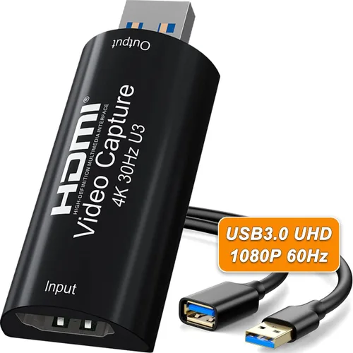 Miniatura 8 de Tarjeta de captura de video 4K HDMI a USB 3.0 1080P 60FPS Cam Link Tarjeta de captura de juegos Adaptador de tarjeta de captura de pantalla