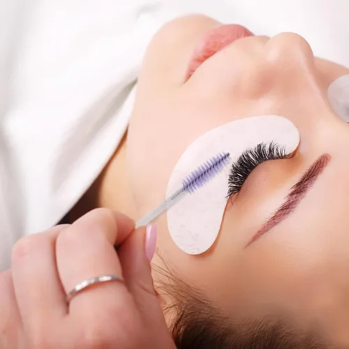Miniatura 6 de G2PLUS 300 unidades de brochas desechables para rímel, kit de maquillaje con cepillo de pestañas de cristal, varillas ajustables para extensiones