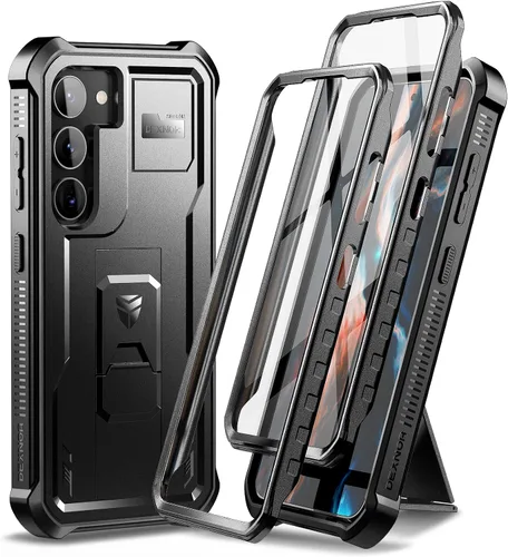 Miniatura 9 de Dexnor Funda de cuerpo completo para Samsung Galaxy S23 Plus 5G/6.6 pulgadas, marco frontal extra, protección de grado militar, protector