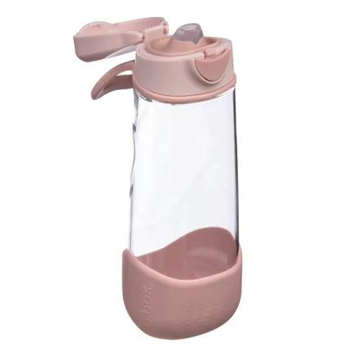 Miniatura 29 de b.box Botella de agua deportiva de 15 onzas para niños, para la escuela, deportes, guardería, diseño sin popote para una fácil limpieza, a prueba