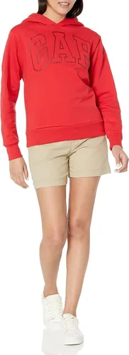 Miniatura 4 de GAP Sudadera con capucha con forro Sherpa con logotipo para mujer