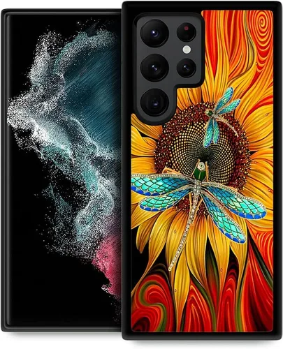 Miniatura 13 de Funda compatible con Samsung Galaxy S22 Ultra, funda delgada y suave a prueba de golpes, funda protectora de poliuretano termoplástico para mujeres